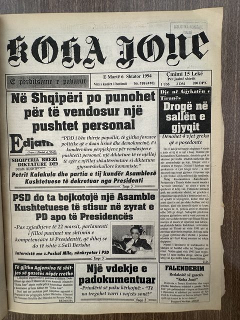 Koha Jonë 1994-09-06